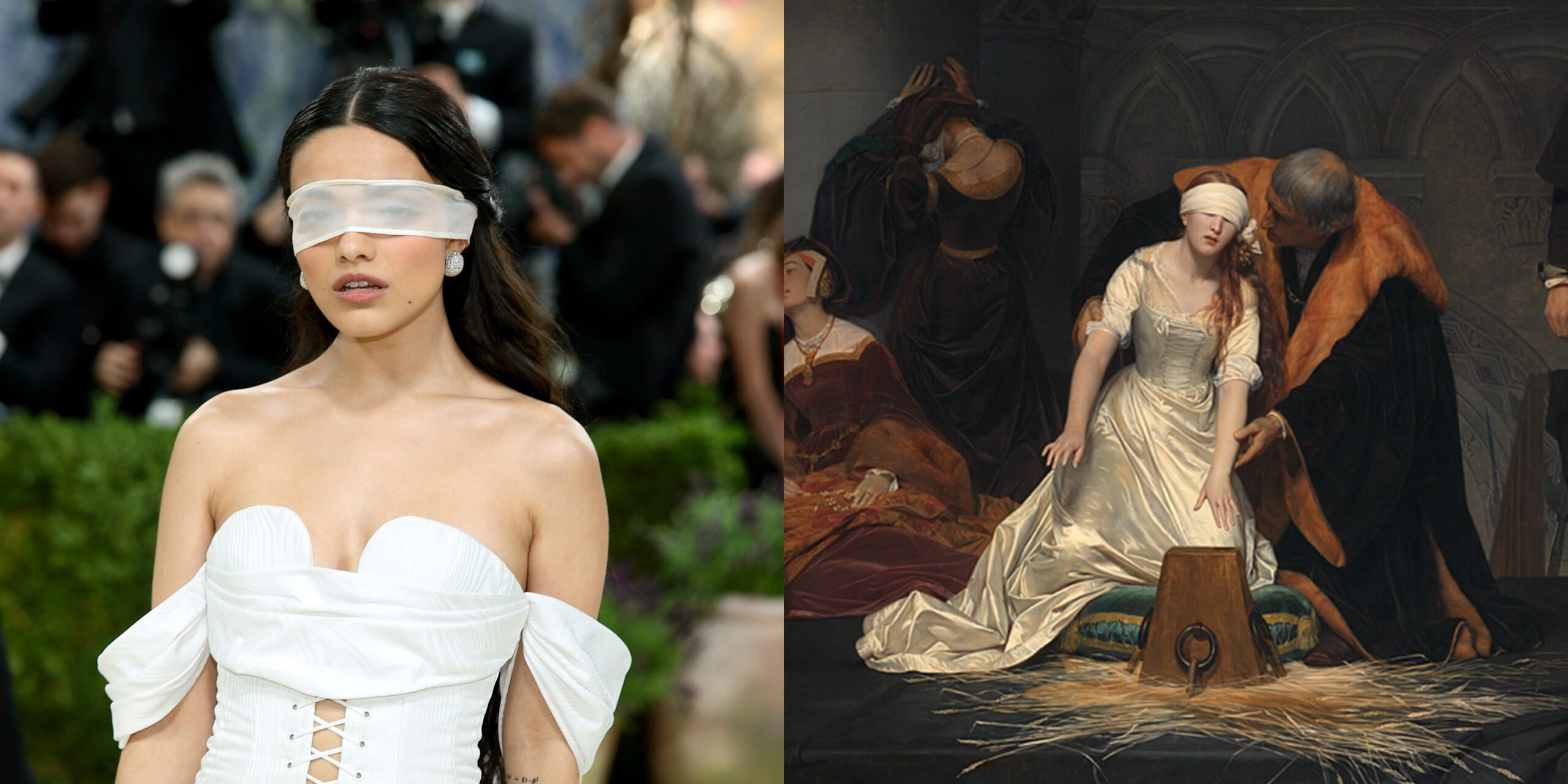 Rachel Zegler Met Gala Rachel Zegler's Met Gala 2026 Outfit Is Inspired by Famous Work of Art: “The Execution of Lady Jane Grey” by Paul Delaroche