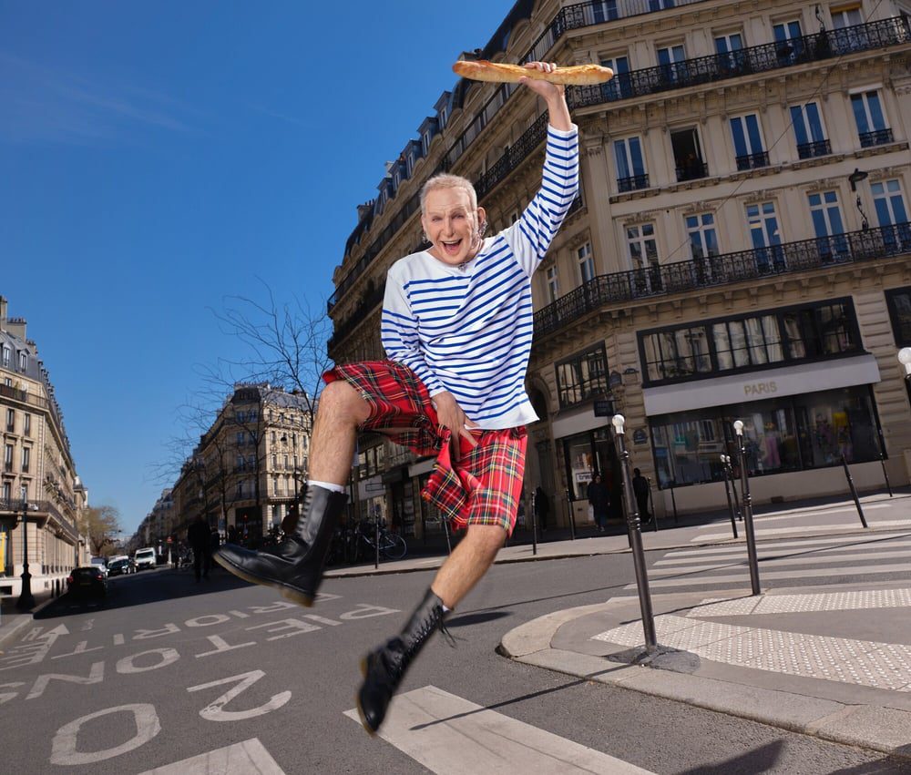 Jean Paul Gaultier reinterprets the kilt and sailor top in new  ready-to-wear collection - FashionNetwork United Kingdom